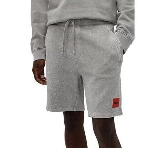 Hugo Boss NWT Men's Diz 222 Drawstring Gray Sweat Shorts Size XXL MSRP $118